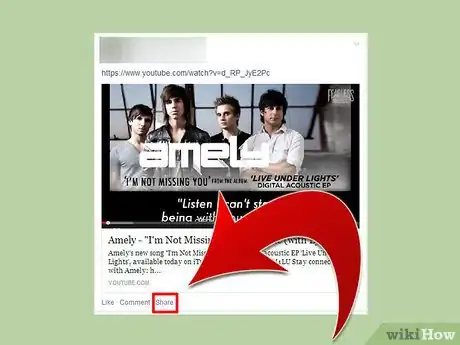 Imagen titulada Put Music on Facebook Step 14
