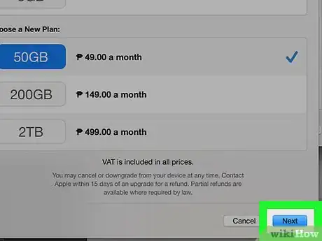 Imagen titulada Change Your iCloud Storage Plan Step 15