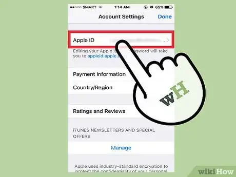 Imagen titulada Change Apple ID Password on iPhone Step 6