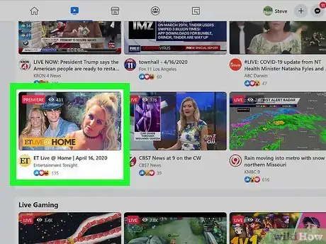 Imagen titulada Watch Facebook Live Video Broadcasts Step 10