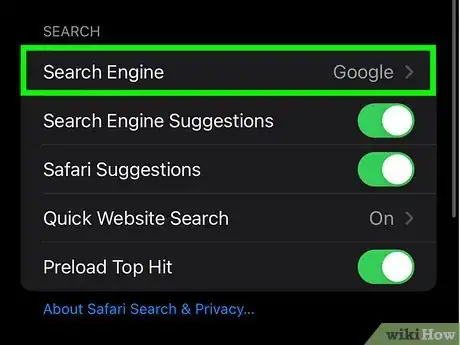 Imagen titulada Change Safari Search Engine Step 3
