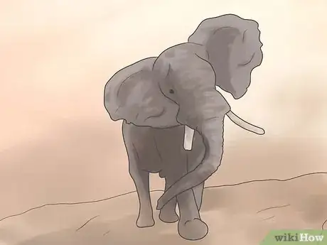 Imagen titulada Survive a Charging Elephant Step 1