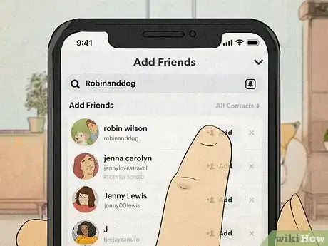 Imagen titulada Find Someone on Snapchat Without Them Knowing Step 19