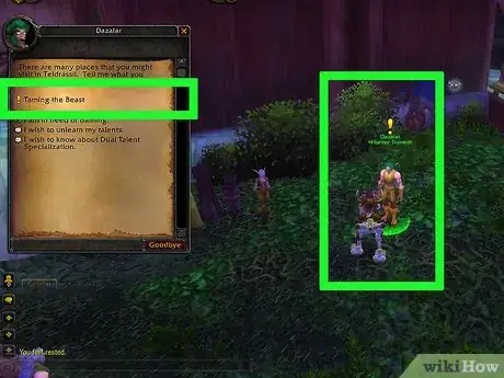 Imagen titulada Get a Pet in World of Warcraft Step 3