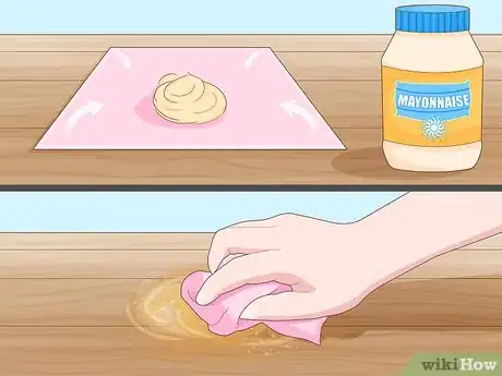 Imagen titulada Get Water Stains Off Wood Step 7