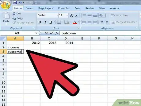 Imagen titulada Calculate Annual Growth Rate in Excel Step 3
