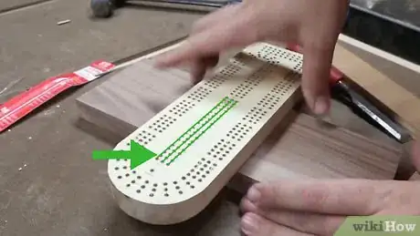 Imagen titulada Make a Cribbage Board Step 11