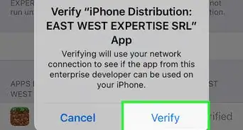 confiar en una aplicación en un iPhone