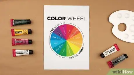 Imagen titulada Mix Paint Colors to Make Brown Step 1