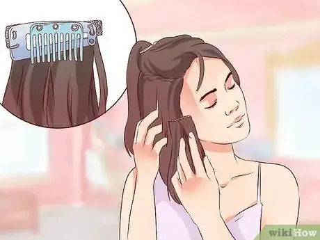 Imagen titulada Take Hair Extensions Out Step 21