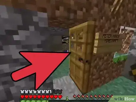 Imagen titulada Build a Door in Minecraft Step 6