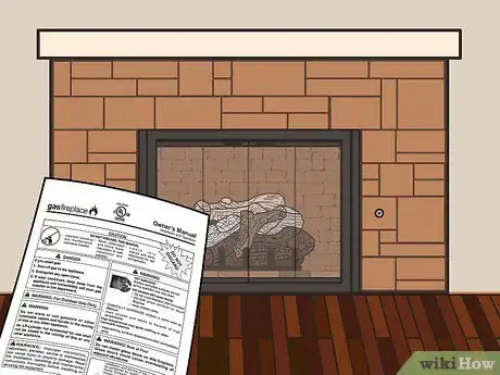 Imagen titulada Light a Gas Fireplace Step 09