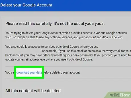 Imagen titulada Delete a Google or Gmail Account Step 8
