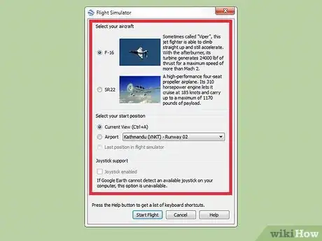 Imagen titulada Use the Google Earth Flight Simulator Step 2