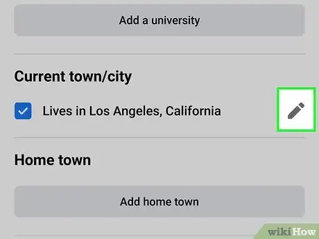 Imagen titulada Change Your Location on Facebook Step 5