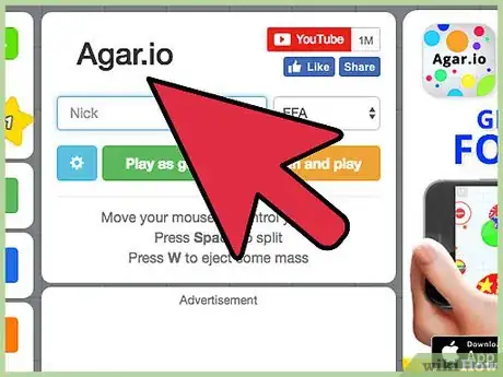 Imagen titulada Play Agar.io Step 1