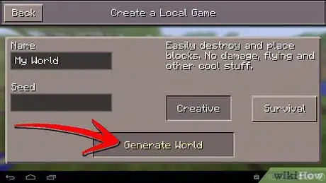 Imagen titulada Play Minecraft Pe Step 6