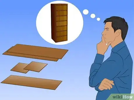Imagen titulada Build a Tall Drawer Chest Step 1