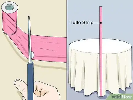 Imagen titulada Decorate a Table with Tulle Step 8