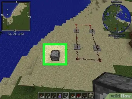 Imagen titulada Make a Redstone Dispenser Loop in Minecraft Step 11