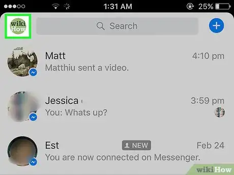 Imagen titulada Unblock Someone on Facebook Messenger Step 2