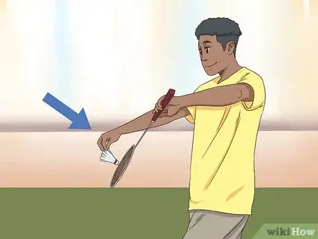 Imagen titulada Serve in Badminton Step 5