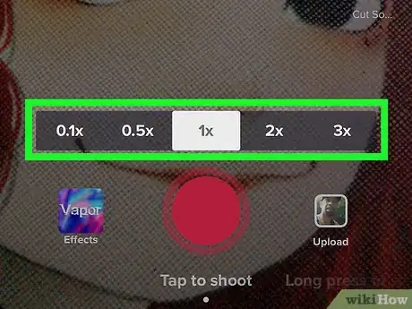 Imagen titulada Get Recording Speed Options on Tik Tok on iPhone or iPad Step 5