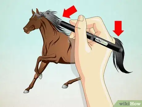 Imagen titulada Draw a Realistic Looking Horse Step 7