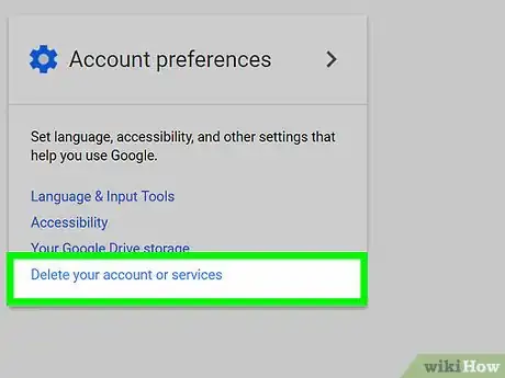 Imagen titulada Delete a Google or Gmail Account Step 4
