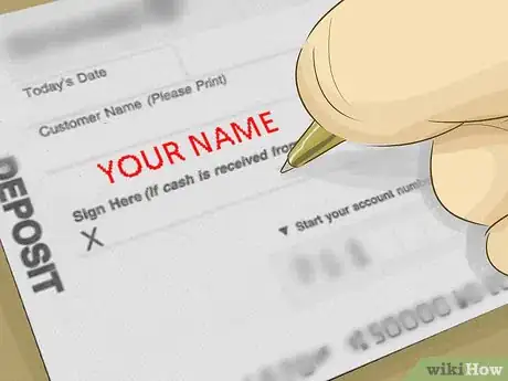 Imagen titulada Fill Out a Deposit Slip Step 8