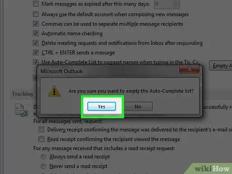 Imagen titulada Clear the Outlook Autocomplete Cache Step 6