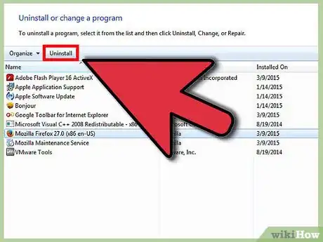 Imagen titulada Uninstall Firefox Step 3
