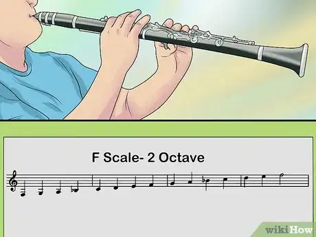 Imagen titulada Play Scales on the Clarinet Step 7