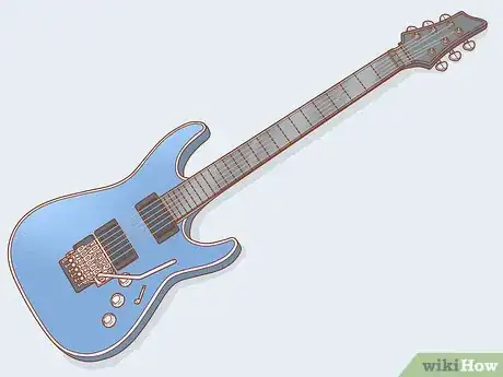 Imagen titulada Restring a Floating Bridge (Floyd Rose) Step 1