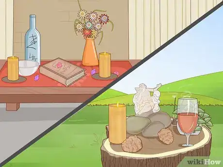 Imagen titulada Set up a Simple Pagan or Wiccan Altar Step 1