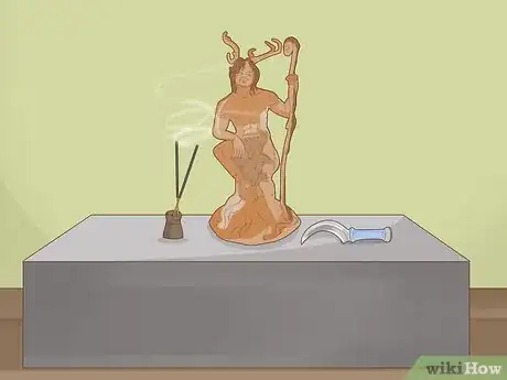 Imagen titulada Set up a Simple Pagan or Wiccan Altar Step 6