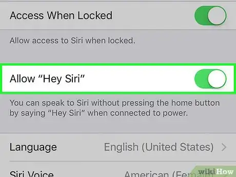Imagen titulada Use Hey Siri on an iPhone Step 3