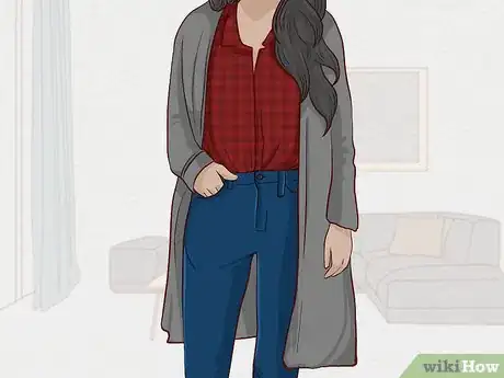 Imagen titulada Style a Grey Cardigan Step 2