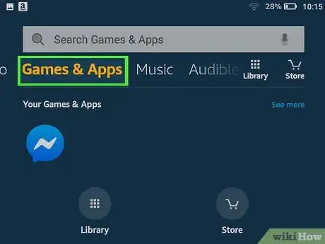 Imagen titulada Update Apps on the Kindle Fire Step 1