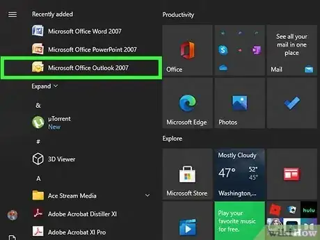 Imagen titulada Save Outlook Emails As PDF on PC or Mac Step 1