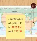leer la latitud y la longitud en un mapa