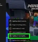 instalar el mod Optifine para Minecraft