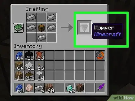 Imagen titulada Use a Hopper in Minecraft Step 7