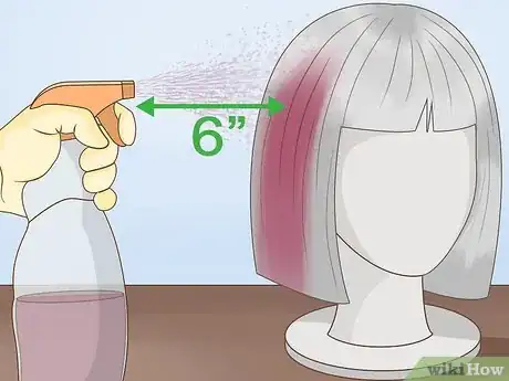 Imagen titulada Dye a Wig Using Acrylic Paint Step 11