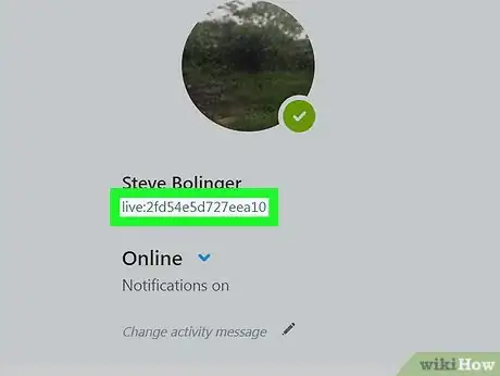Imagen titulada Find Your Skype ID on PC or Mac Step 4