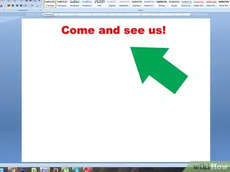 Imagen titulada Make a Sign Step 24