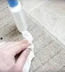 quitar cera de las alfombras