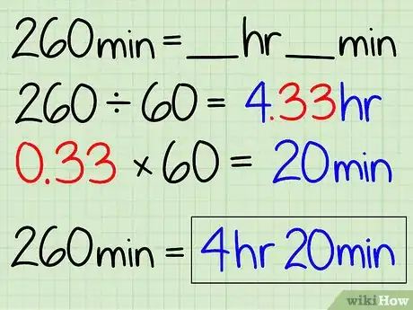Imagen titulada Convert Minutes to Hours Step 8