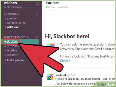 Imagen titulada Use Slackbot Step 5