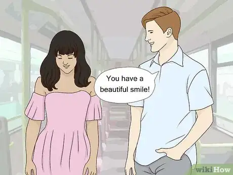 Imagen titulada Start a Conversation with Someone on the Train, Bus or Subway Step 9